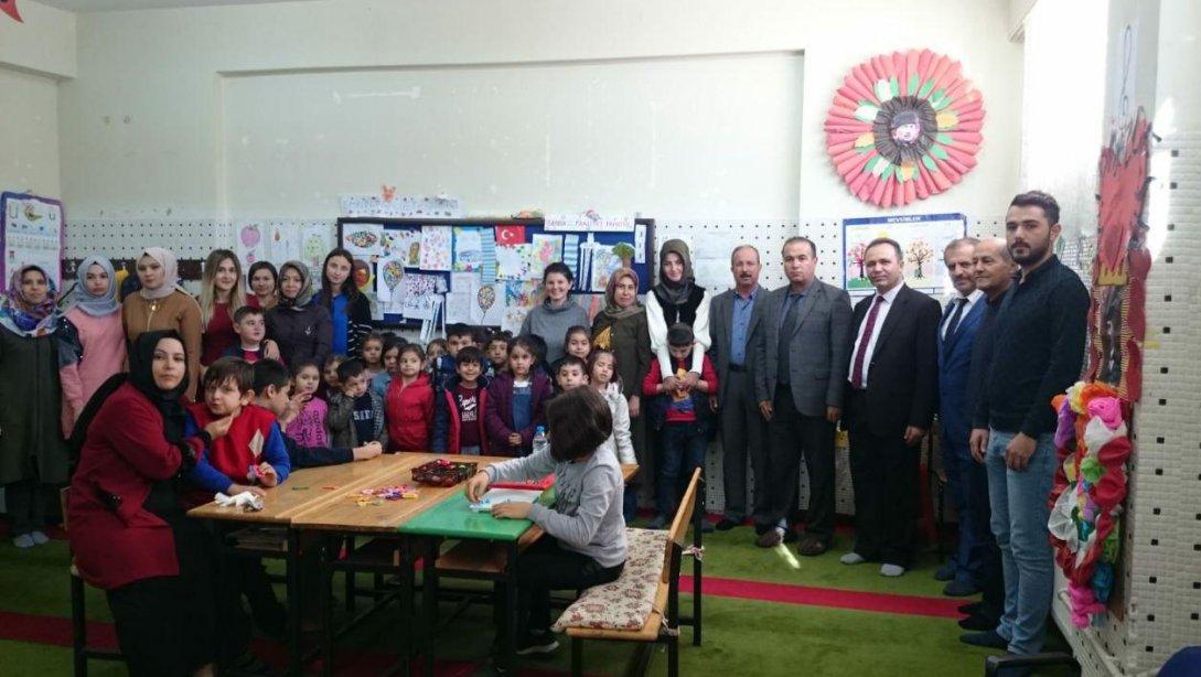 3 Aralık Dünya Engelliler Günü Dolayısıyla İlçemiz Osman Önal İlkokulu Özel Eğitim Sınıfı Ziyareti