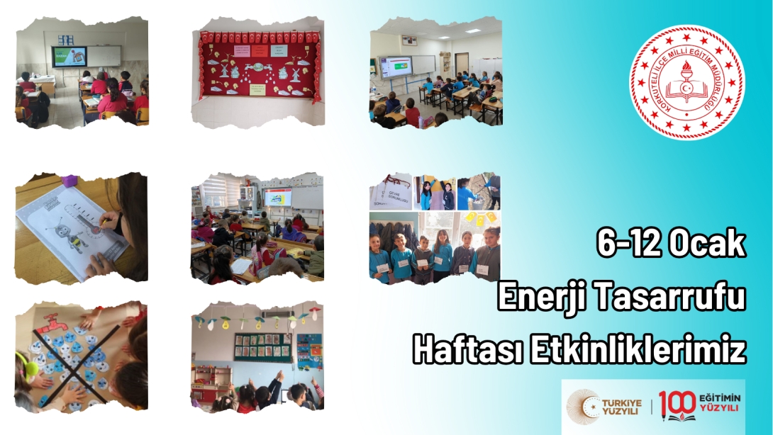 Enerji Tasarrufu Haftasında İlçemizde Birçok Etkinlik Düzenlendi