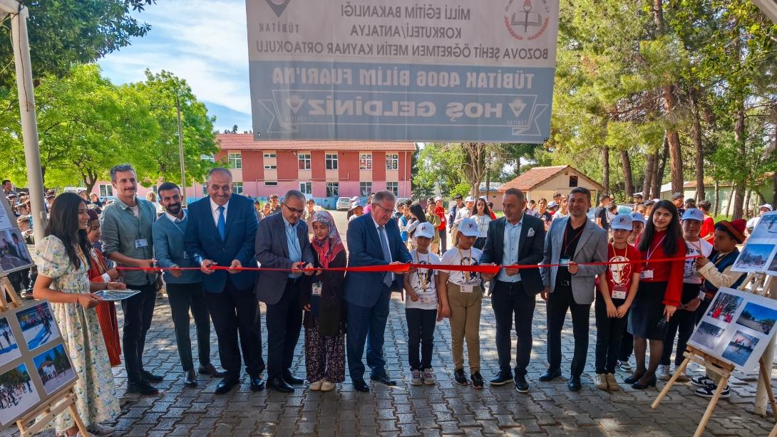 Bozova Şehit Öğretmen Metin Kaynar İO TÜBİTAK 4006 Bilim Fuarı